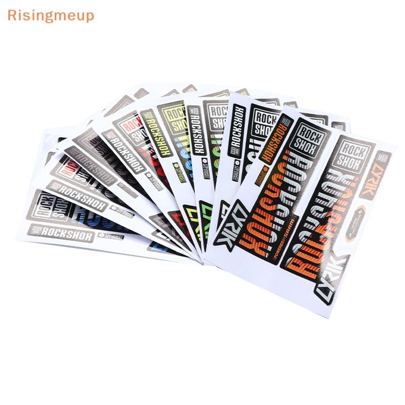 [Risingmeup] Front Fork Sticker Mountain Bike Front Shock Absorber ...