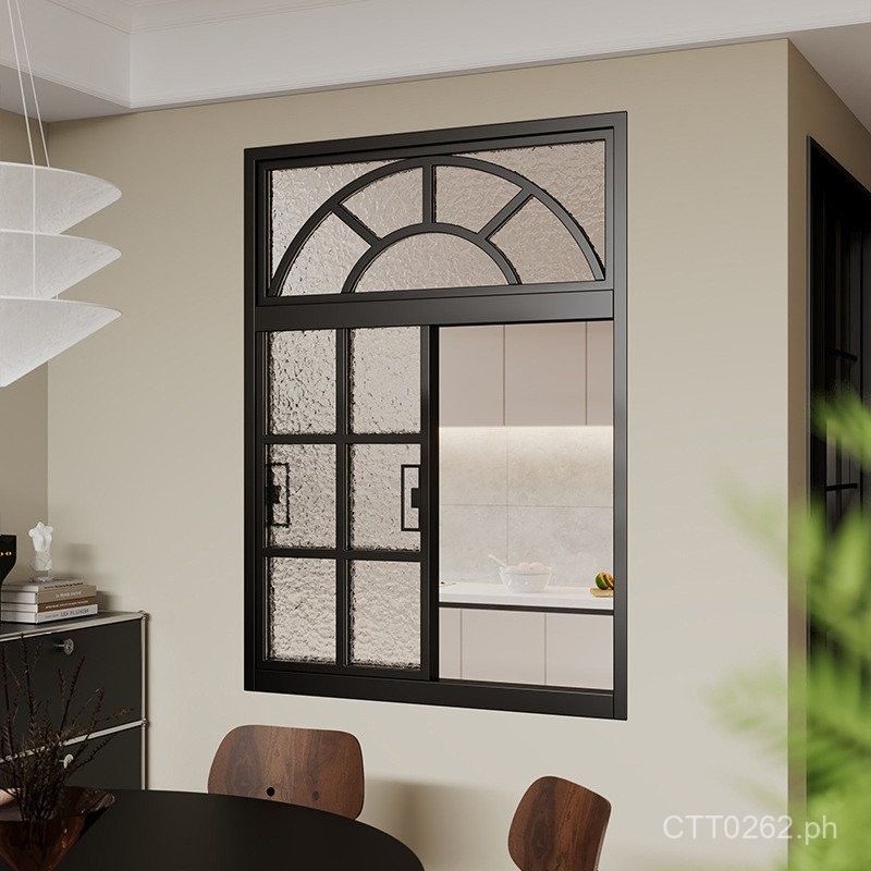 Old House Style Indoor Sliding Vintage Doors and Windows Retro ...