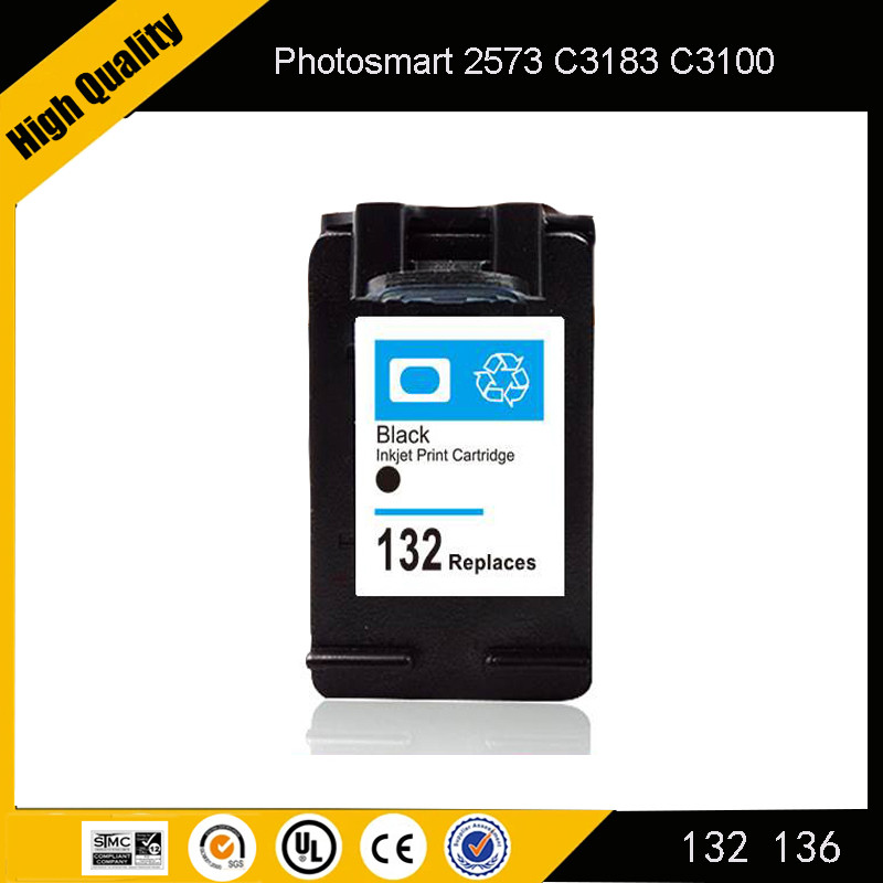 HP 132 XL Cartridge with Ink for Inkjet Printers – Compatible with HP ...