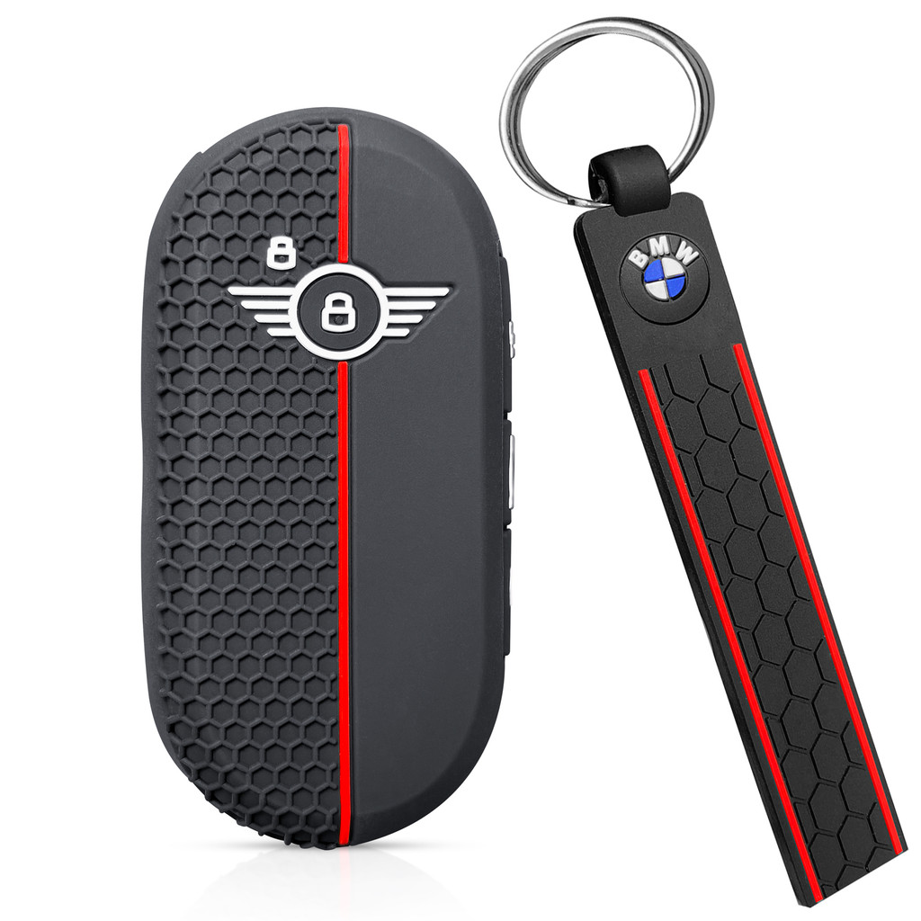 For Mini Cooper S SE Aceman 2024 2025 Silicone Car Key Cover Holder ...
