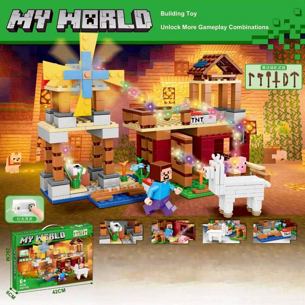 Minecraft Building Blocks DIY There Are 4 Types In Total To Enhance ...