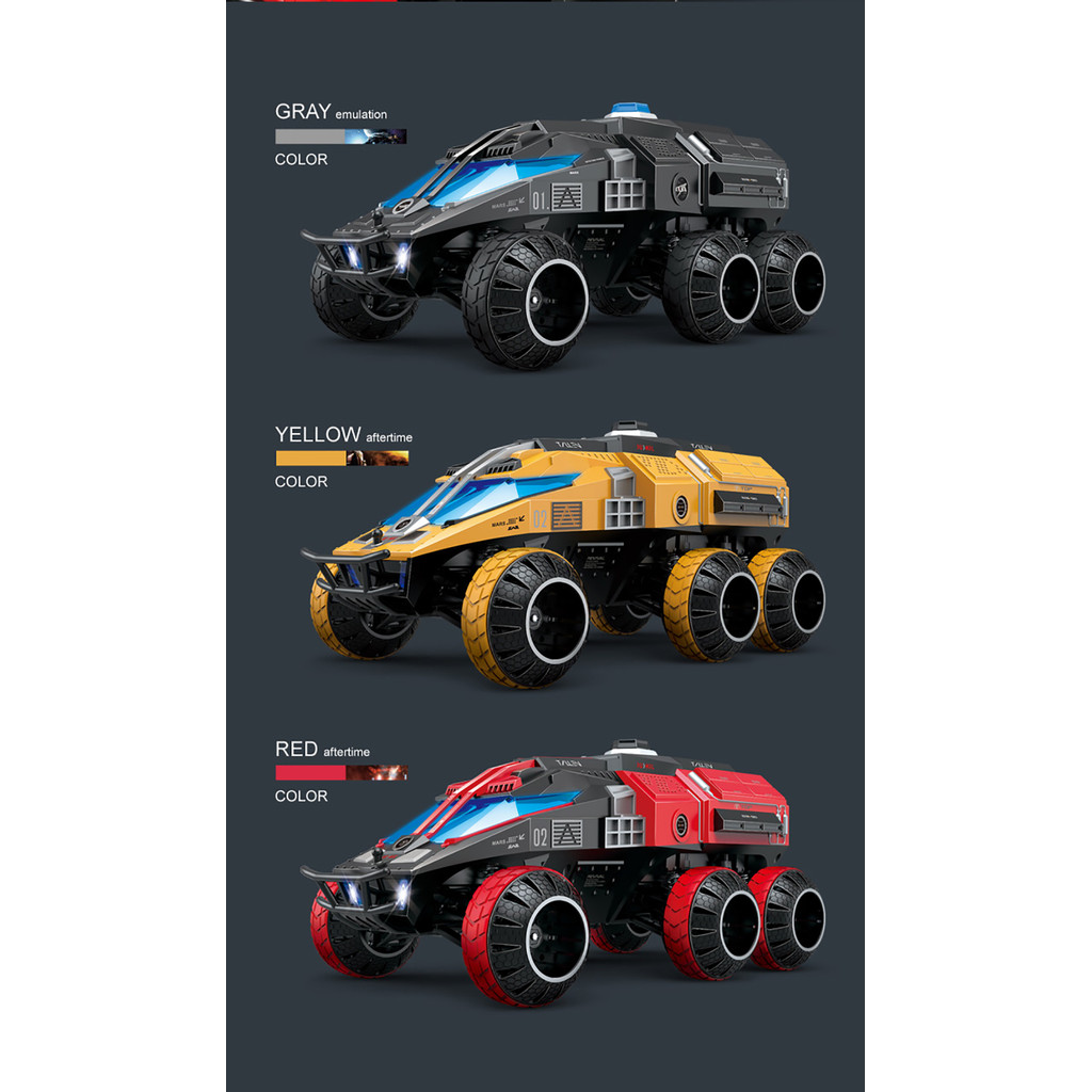 Jjrc Bomb Blast High Speed Six-wheeled Space Mars Exploration Rover ...