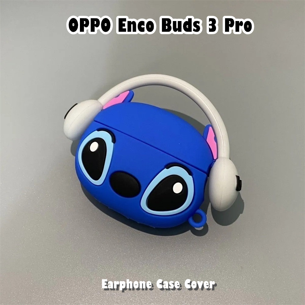 Custodia In TPU Morbido Per Oppo Enco Buds 3 – Antiurto, Antigraffio, Con Moschettone E Ritagli Precisi Per La Ricarica (nera)