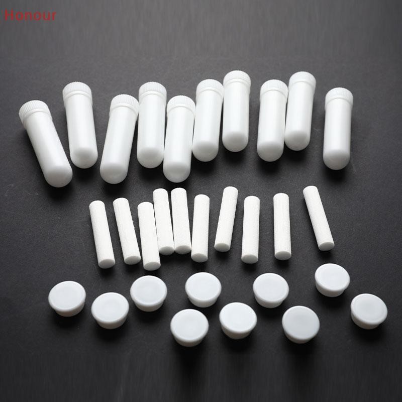 [Honour] 10Pcs Inhaler Stick Aromatherapy White Nasal Inhaler Tubes ...