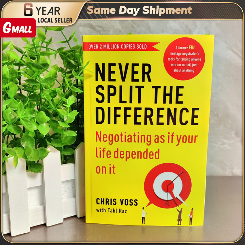Never Split The Difference Adult Negotiation English Book Emotional ...