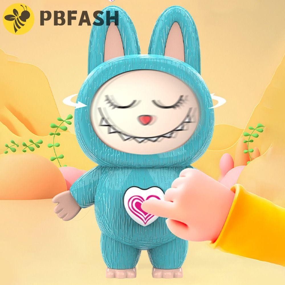 PBFASH Labubu Face Changing Doll, Face Change Interactive Face Changing ...