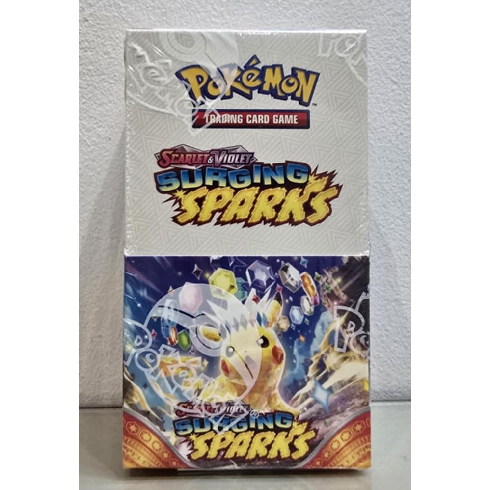 Pokemon TCG Scarlet & Violet Surging Sparks HALF Booster Box (18 Packs) Shopee Philippines