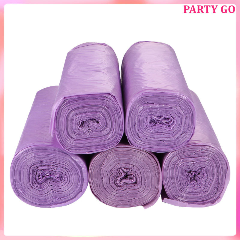 100 Pcs Refuse Bag Trash Can Liner Biodegradable Garbage Bags Small Car