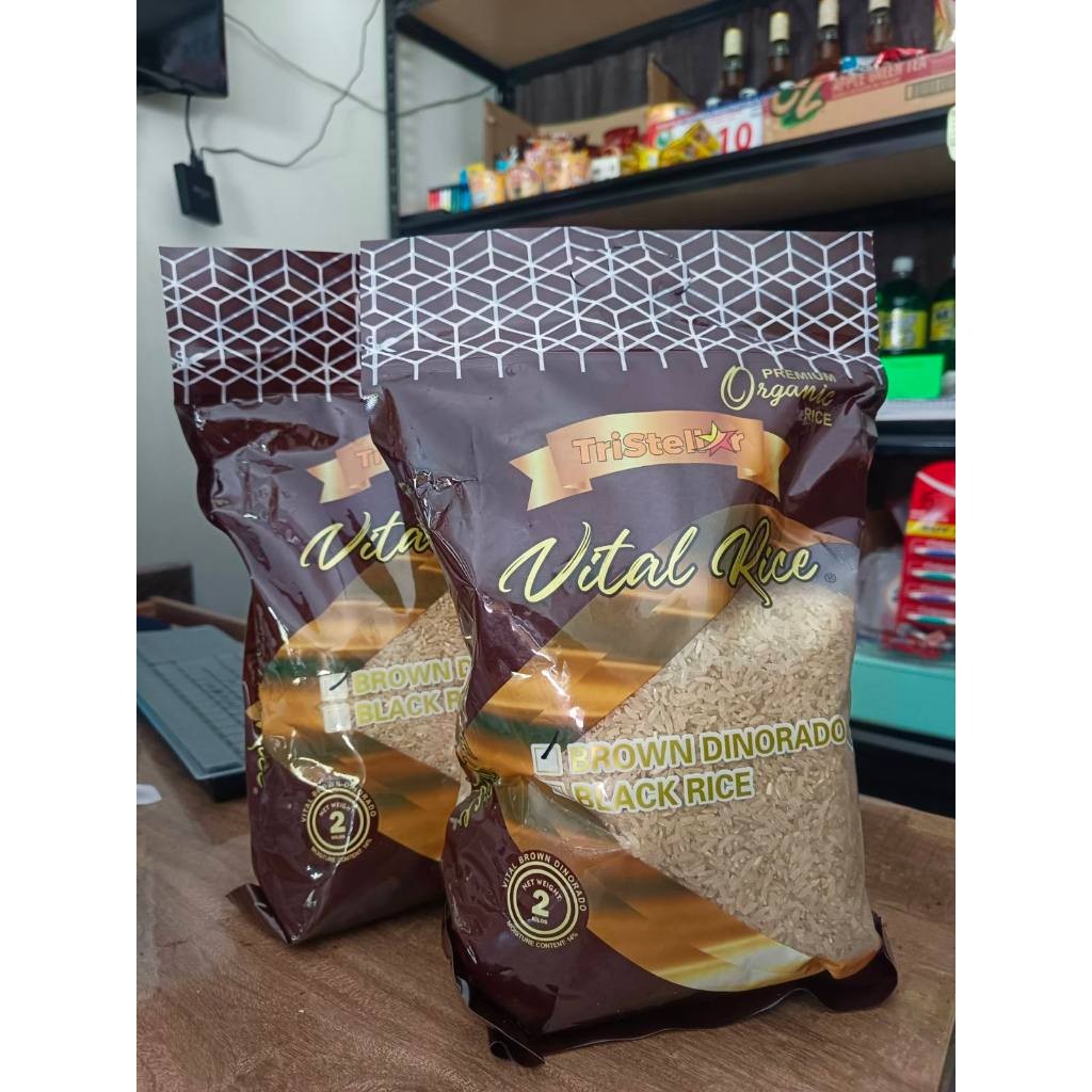 ORGANIC HARVEST Brown Rice Dinorado 2KG | Shopee Philippines