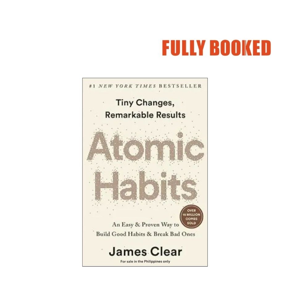 Atomic Habits, Philippine Edition (Mass Market) by James Clear | Shopee ...