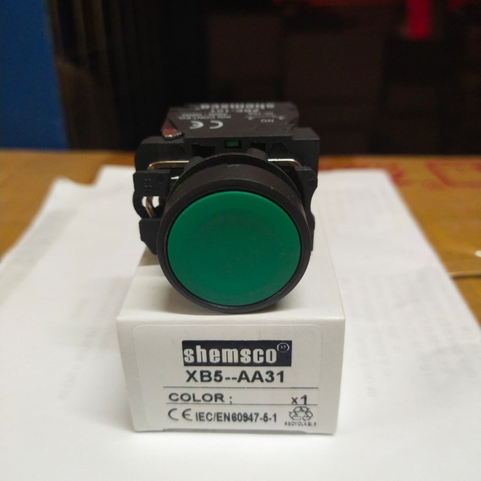 JS88 push button XB5-AA31 green 22mm | Shopee Philippines
