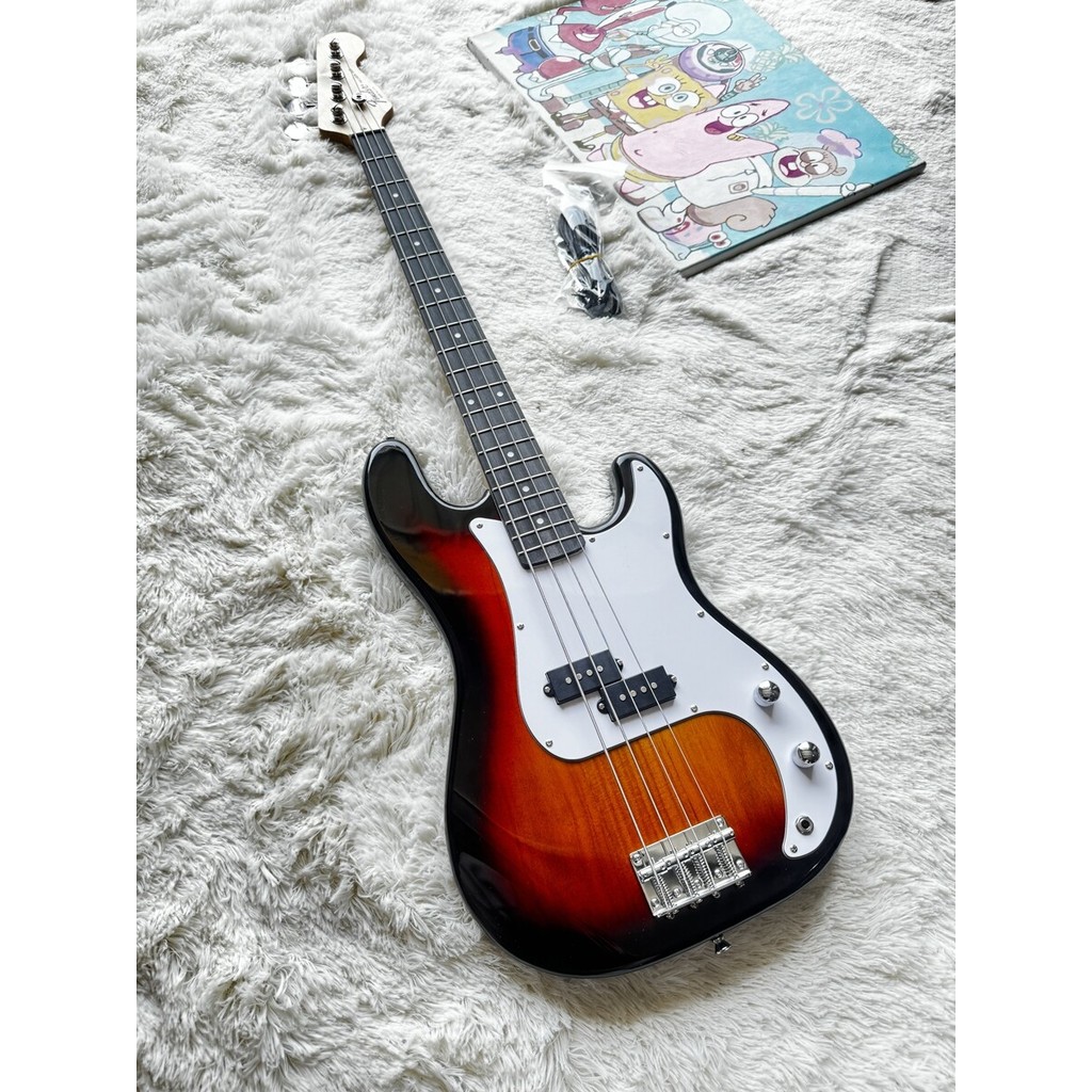 Fender 4 string PB Electric Bass Sunburst Professional Bass | Shopee ...