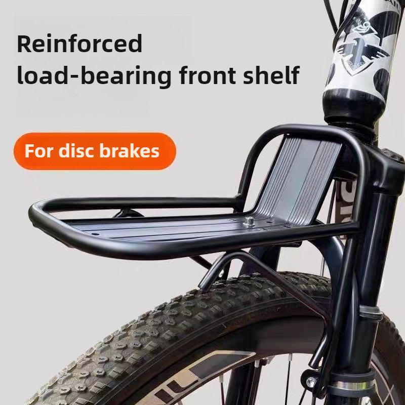 Bicycle Front Rack Aluminum Disc Brake Triangular Fixed Support ...