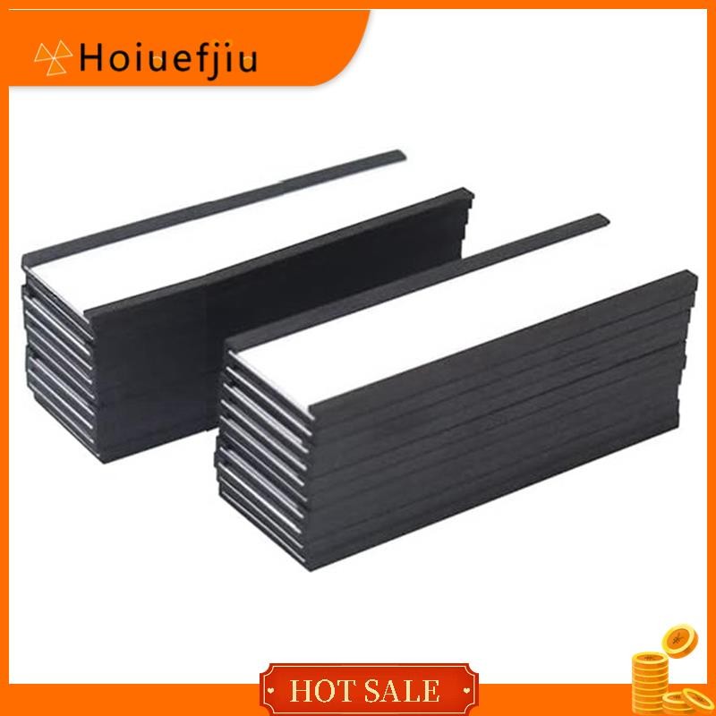 【Hoiuefjiu】20 Packs Magnetic Label Holder Protective Film Strong Magnet ...