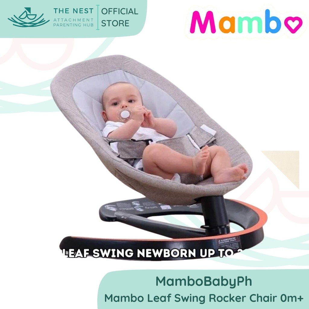 MamboBabyPh Mambo Leaf Swing Rocker Chair 0m+ Shopee Philippines