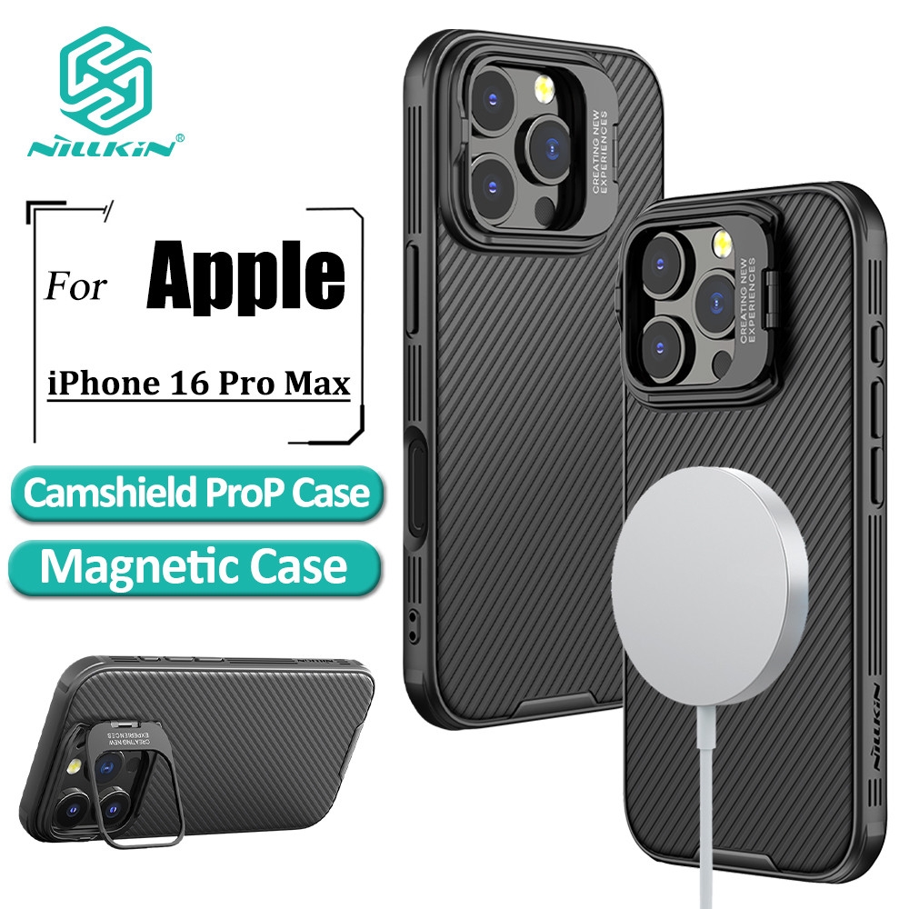 Coque NILLKIN Magnétique Avec Rabat Protecteur D'objectif Pour IPhone 17 Pro Max - Anti-choc