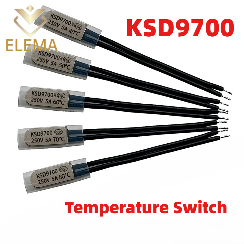 Thermostat KSD 9700 - Protège Tes Appareils Jusqu'à 65°C ! 250V/5A - Neuf Sous Blister