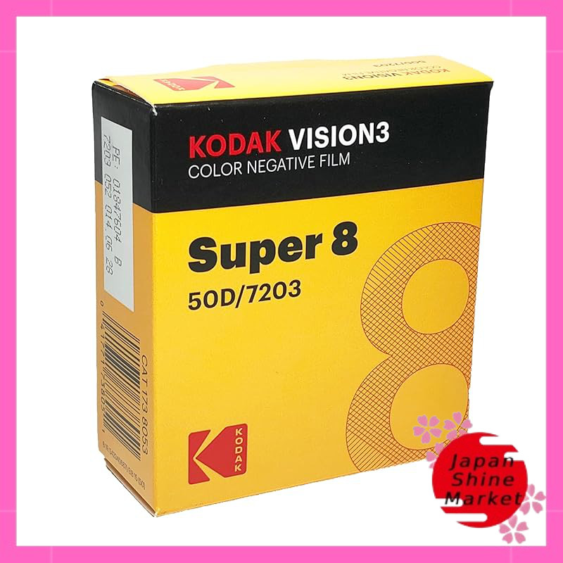 Kodak Super 8 Film Cartridge - VISION3 Color Negatives & Tri-X Black ...