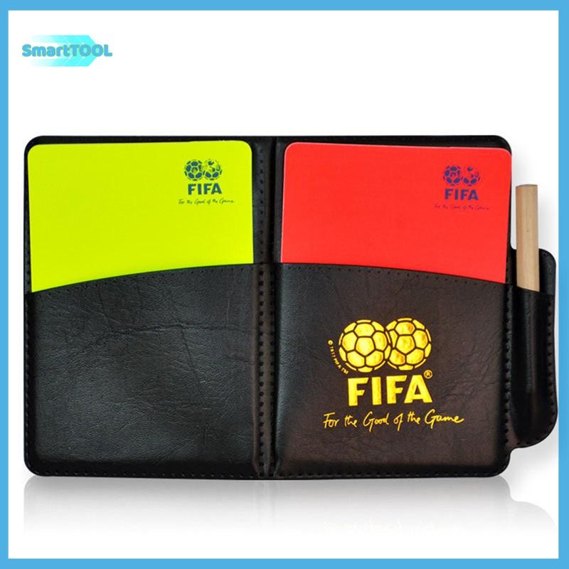 UTZN> Soccer Referee Cards with Coin Whistle Keychain Red Card Football ...