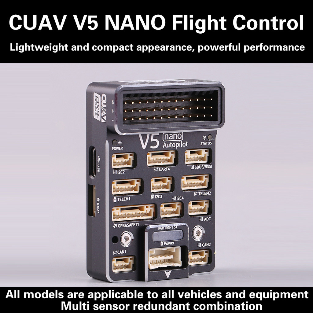 CUAV V5 Nano Small Size Autopilot Drone Parts Support Ardupilot PX4 ...