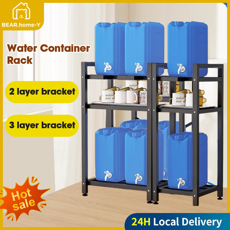 3-layer water stand rack Water rack stand for gallon Water container ...