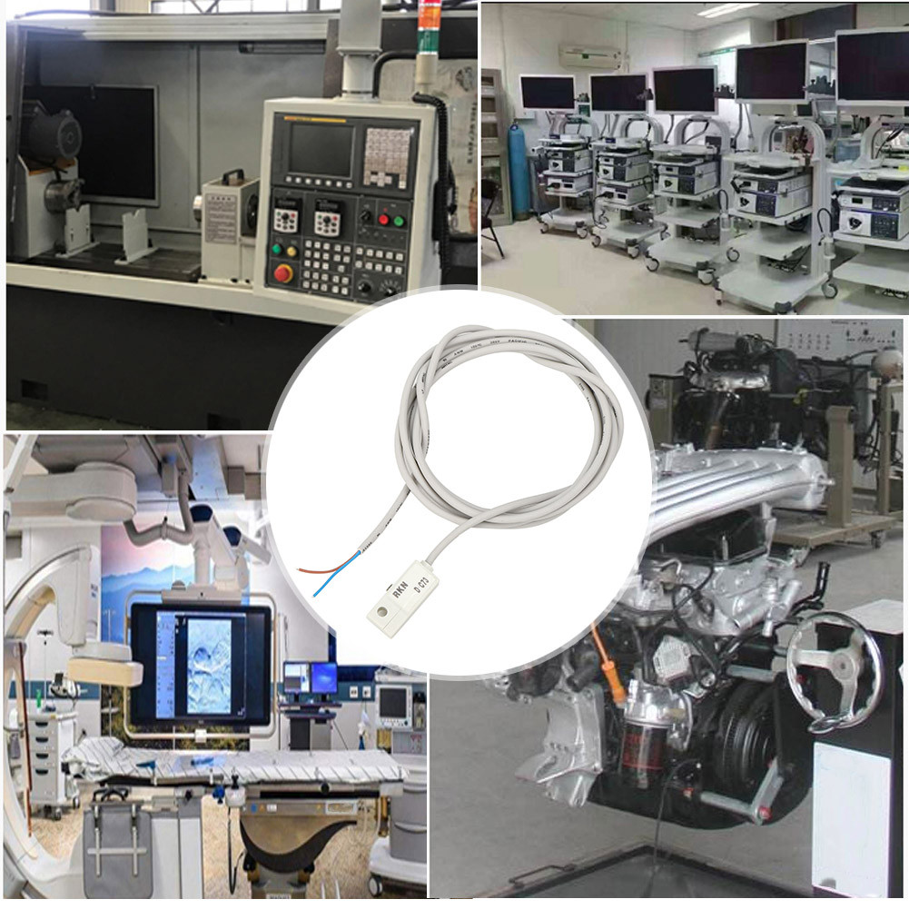 Skejnojj 10Pcs Magnetic Switch DC73 10W Pneumatic Cylinder on Off Easy ...