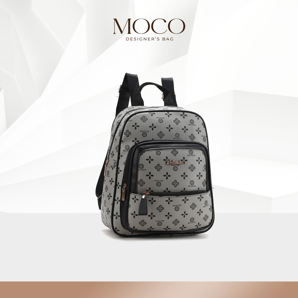 MOCO Bag High-end Korean Fashion Original Backpack PU Leather Bags ...