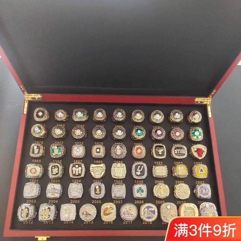 Nba Championship Ring Kobe James Flip Curry Rotatable Bull Championship ...
