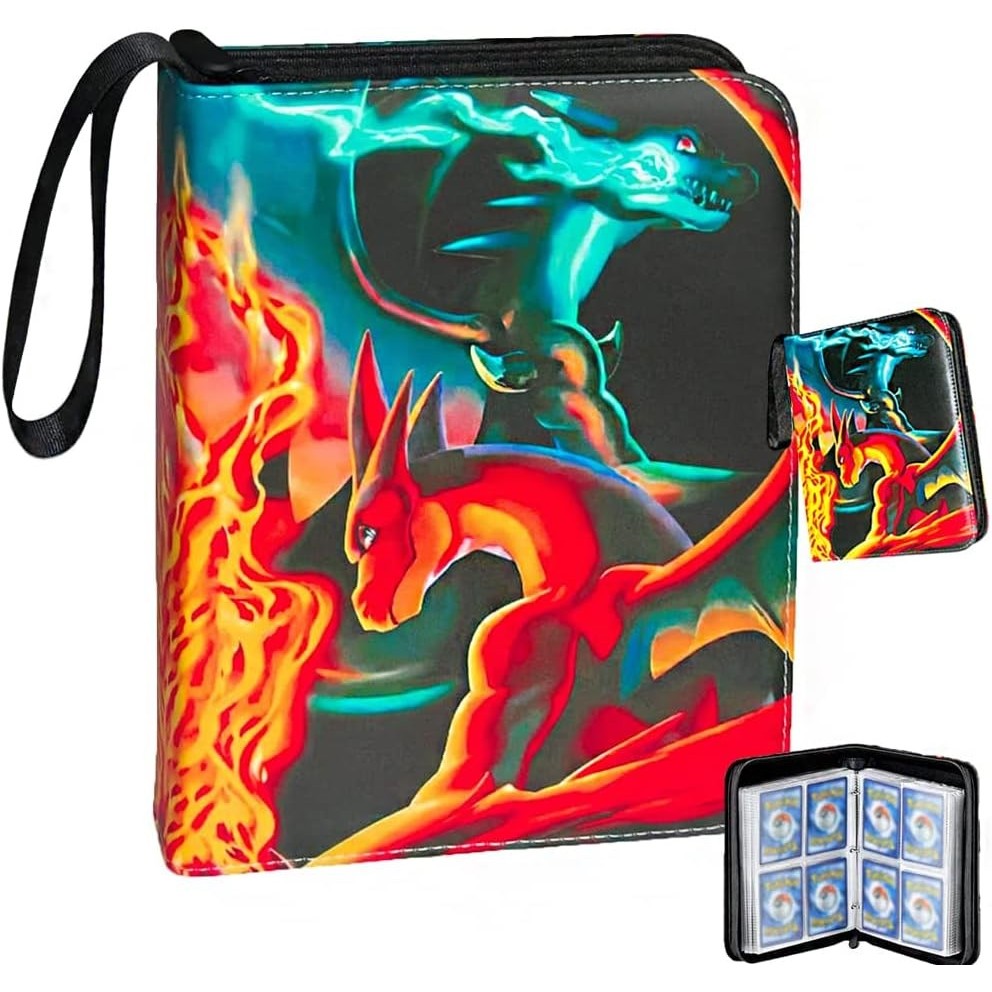 【Pokemon】 Card File TCG Collection File 4-sheet 50 pages 400-sheet ...