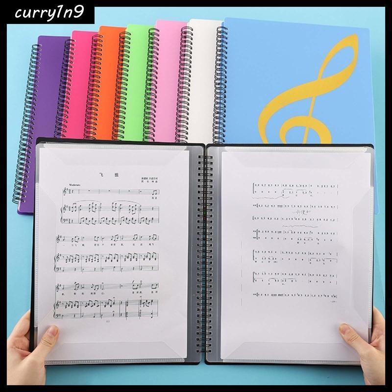 Songbook Binder For Printed Sheet Music - No Plastic Sleeves, Holds 24 Sheets, Easy To Hold & Mark, Great For Performers
