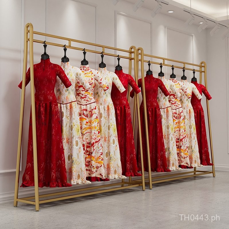 Clothes Hanger Floor Stand Dress Showhe Clothing Studio Model Display ...