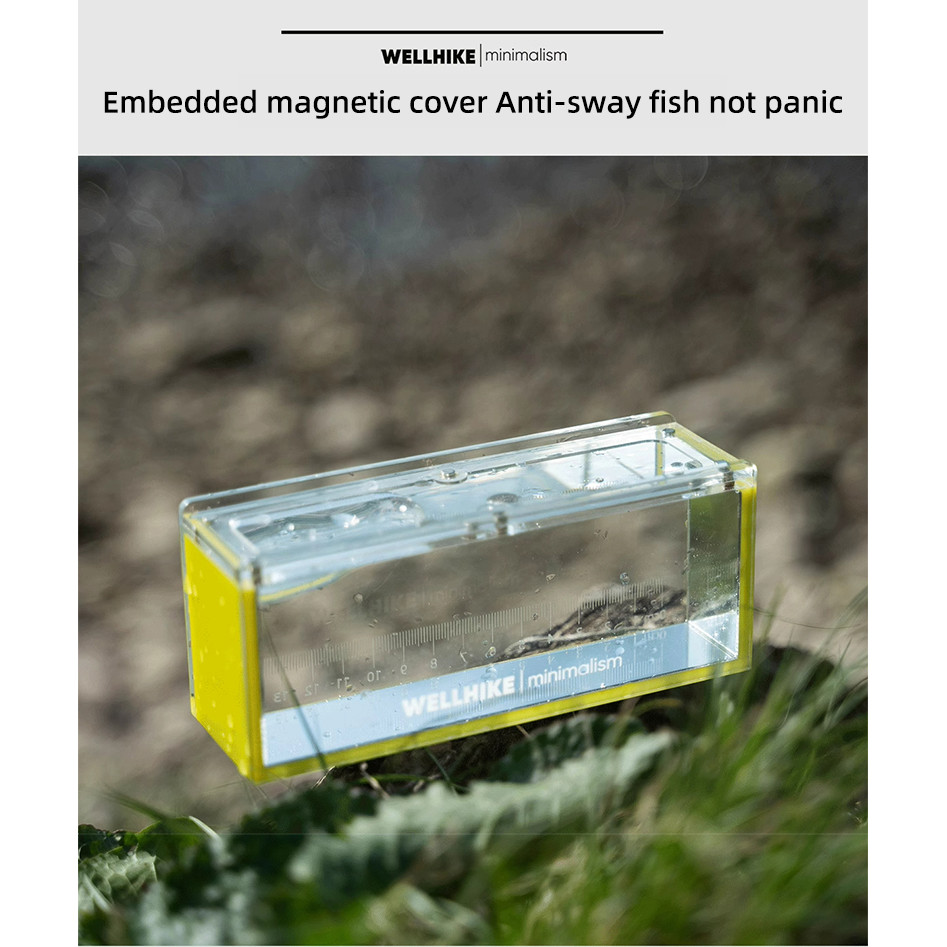 Wellhike Mini Fish Observation Device Transparent Acrylic Wild Catching ...