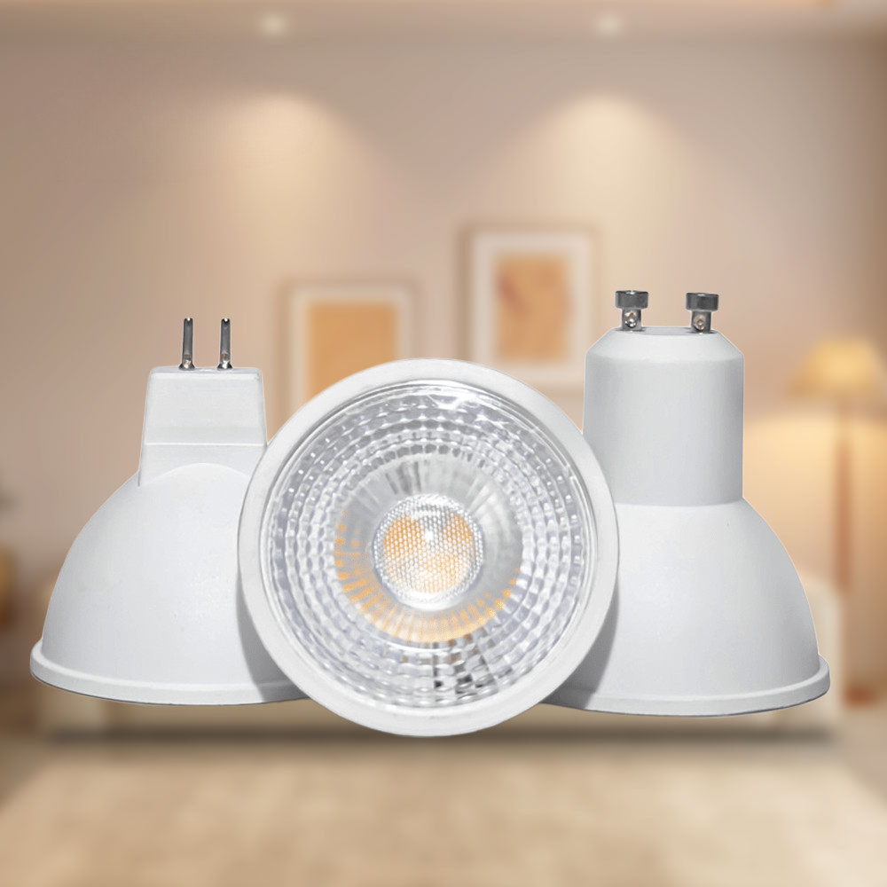 1Pc Spot Foco GU10 MR16 38° Spotlight AC180-240V 5W 7W 3000K/400K/6000K ...