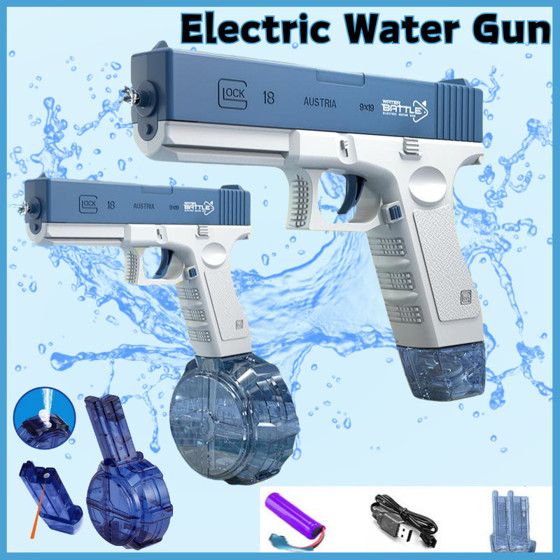 Glock Electric Water Gun Children Safe Toy Water Gun Pool Game Water ...