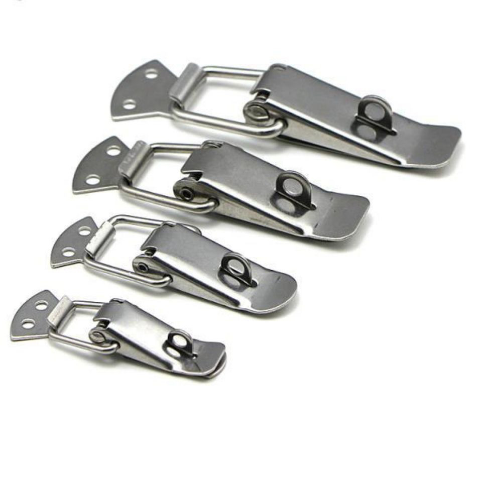 Stainless Steel Lock Shackle Buckle Door Drawer Lock Nose Fixed