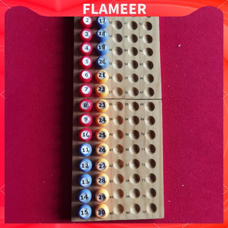 [Flameer] 30Pcs Bingo Supplies Universal Raffle Balls for Regal Game ...