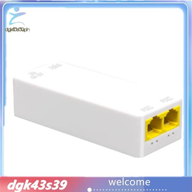 [Pretty] 2 Port POE Repeater 10/100Mbps 1 to 2 PoE Extender with ...