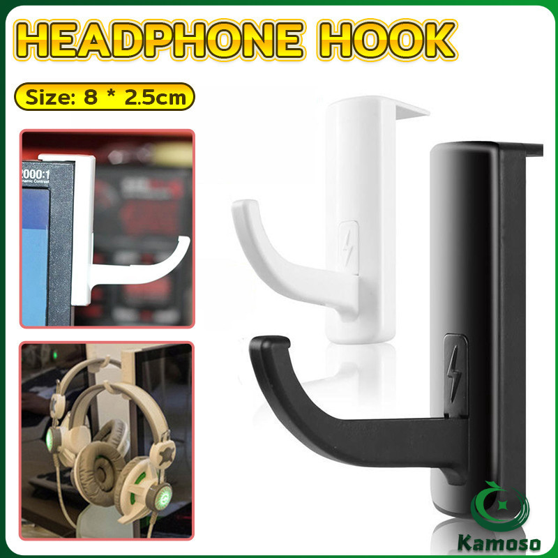 K.O. Headphones Holder Wall Hanger Earphone Headset Stand Rack Home ...