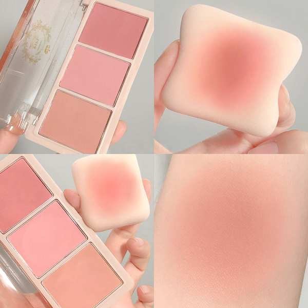 blush-on-with-brush-careline-blush-on-afternoon-tea-tricolor-blush