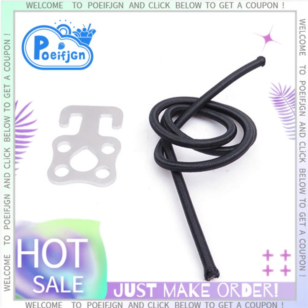 Scuba Diving SS Plate Hook with Bungee for Backmount Sidemount BCD and