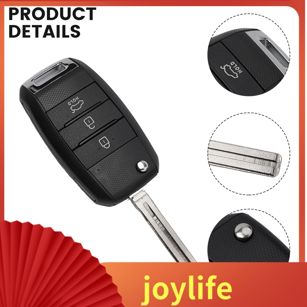 Joylife-Key Remote Fob Case Blade Car Key Shell For Kia Sportage ...
