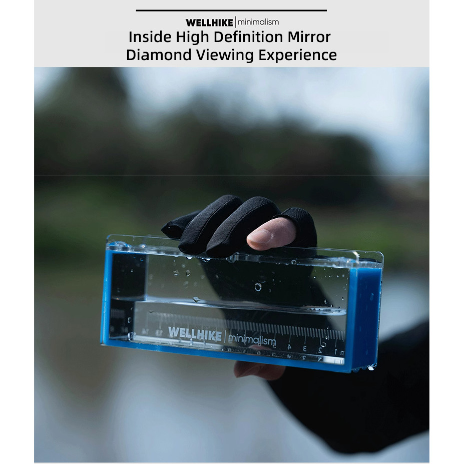 Wellhike Mini Fish Observation Device Transparent Acrylic Wild Catching ...