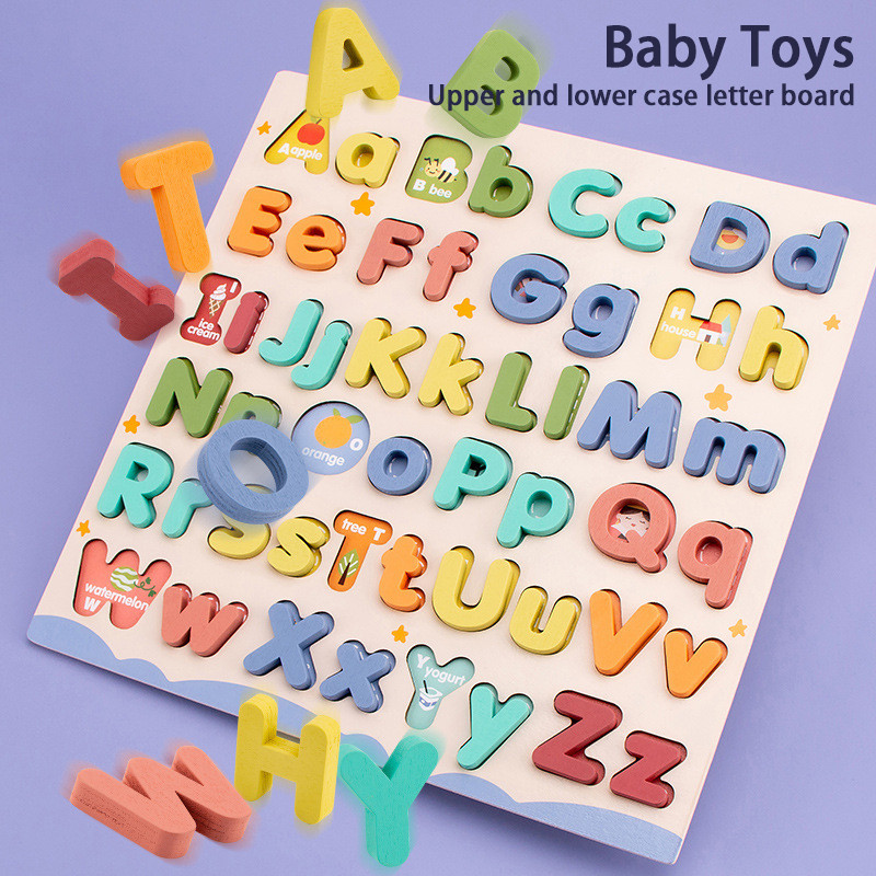 Children's Educational Uppercase And Lowercase Letter Recognition ...