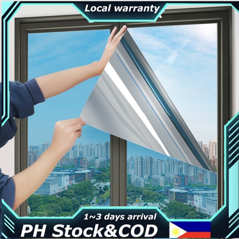 Window Film OneWay Perspective Privacy Film Thermal Insulation Glass