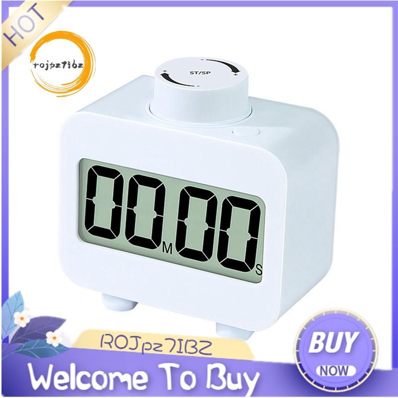 1 Piece Digital Timer Visual Rotary Kitchen Timer Ringing or Flashing ...