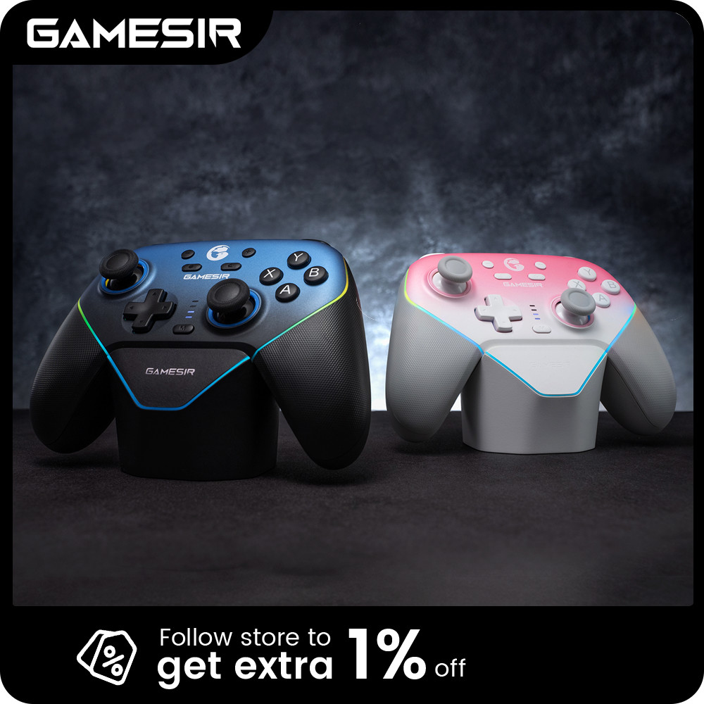 GameSir Super Nova Wireless Switch Controller with Charging Dock, Hall ...