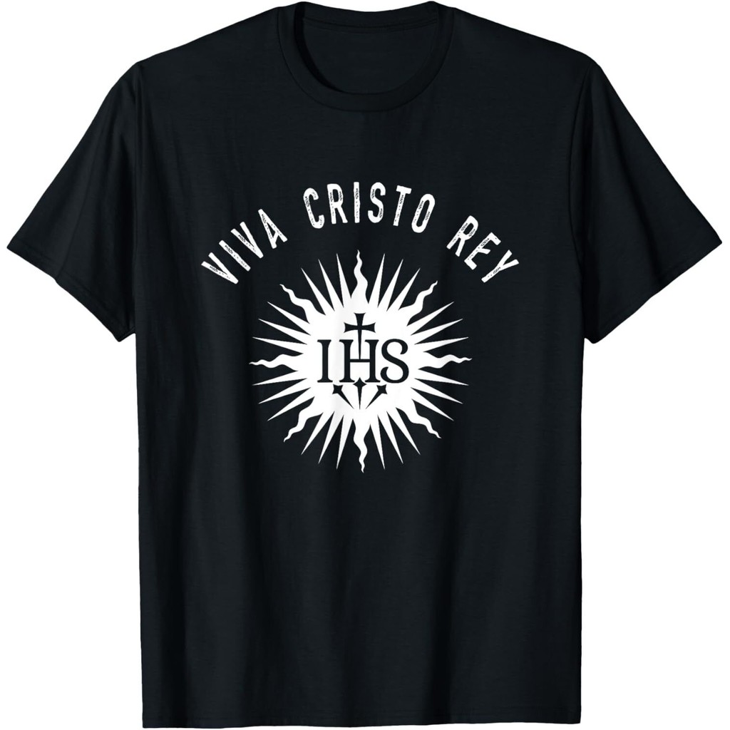Viva Cristo Rey Roman Catholic Cristeros T-Shirt | Shopee Philippines