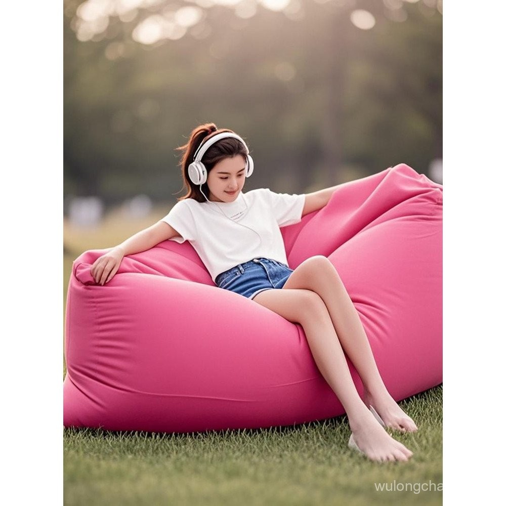 Outdoor Air Sofa Music Festival Inflatable Sofa Bed Picnic Camping Lazy ...