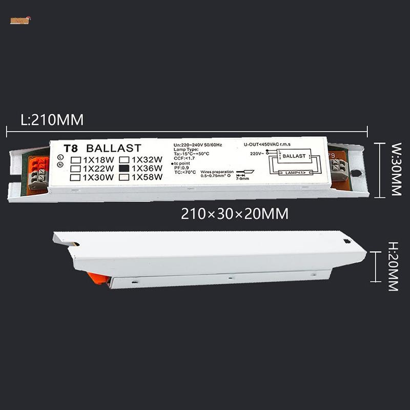 thumbnail image 2 of T8 2x18/30/58W Compact Electronic Ballast Instant Tube 2 of 10