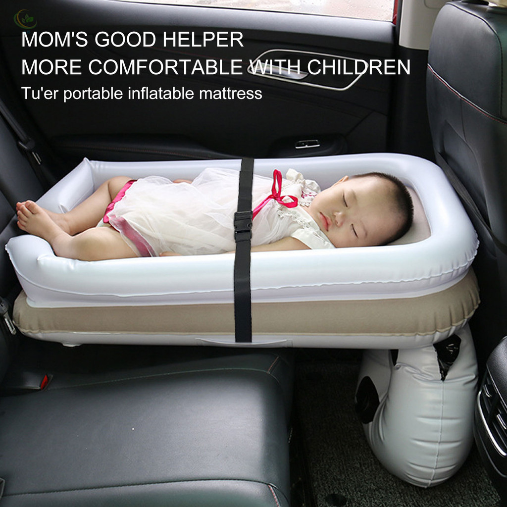 IU New Baby Inflatable Camp Bed Air Mattresses Car Rear Folding Kid ...